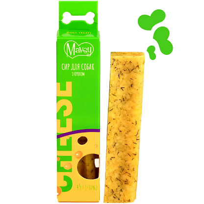 Жевательная палочка для собак CHEESE STICK с сыром и укропом Mavsy  магазин Glossary 