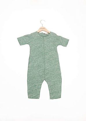 Комбинезон для младенцев зеленый меланж Caramel, магазин Glossary 