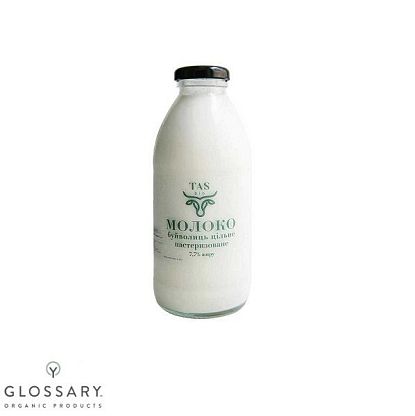 Молоко буйволиц цельное пастеризованное 7,7% жира Тасбіо,  магазин Glossary 