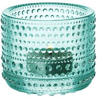 Подсвечник бирюзовый Kastehelmi, Iittala магазин Glossary 