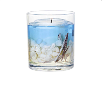 Свеча ароматизированная из ботанического воска Вода Elements, Stoneglow магазин Glossary 