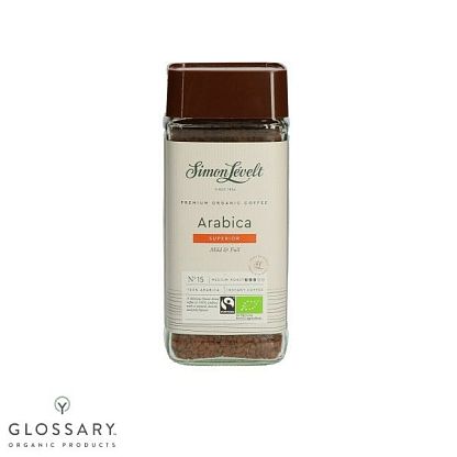 Кофе растворимый 100% Арабика органический магазин Glossary 