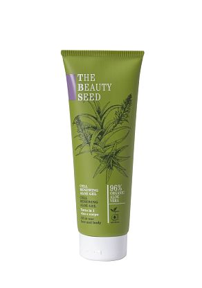 TBS CELL RENEWING ALOE GEL Гель многофункциональный с Алое Вера обновляющий клетки кожи лица и тела Bioearth,  магазин Glossary 