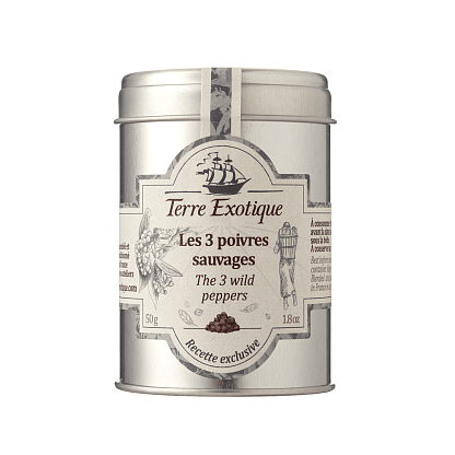 Смесь трех диких перцев Terre Exotique, магазин Glossary 