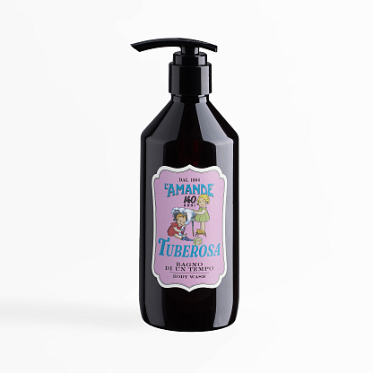 Гель для душа и ванны ТУБЕРОЗА Увлажняющий L`Amande, магазин Glossary 