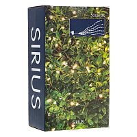 Зеленая гирлянда 15м на 500LED лампочек, Sirius магазин Glossary 