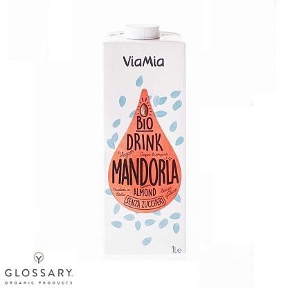 Напиток миндальный органический Via Mia,  магазин Glossary 