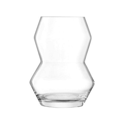 Ваза стеклянная прозрачная 16см Sculpt, LSA international магазин Glossary 