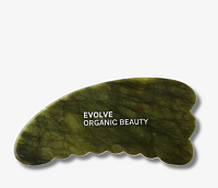 Массажер гуа-ша для тела нефритовый, Evolve Organic Beauty магазин Glossary 