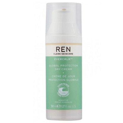 Крем для лица защитный дневной Global Evercalm, REN магазин Glossary 