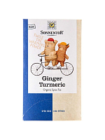 Чай травяной Имбирь и Куркума органический пакетированный Sonnentor магазин Glossary 