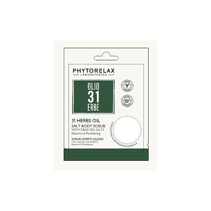Скраб для тела расслабляющий САШЕ 31 HERBS OIL  Phytorelax магазин Glossary 