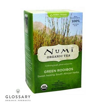 Травяной тизан «Зеленый ройбуш» Numi магазин Glossary 