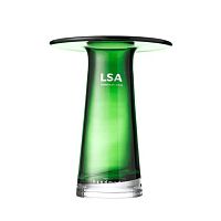 Ваза стеклянная зеленая 15см Victoria, LSA international магазин Glossary 