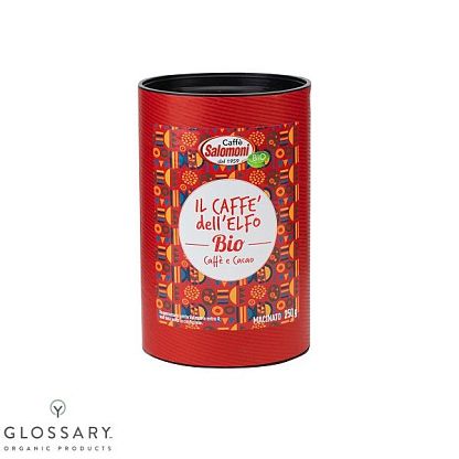 Органический кофе с какао в подарочной упаковке IL CAFFE 'DELL' ELFO Salomoni, магазин Glossary 