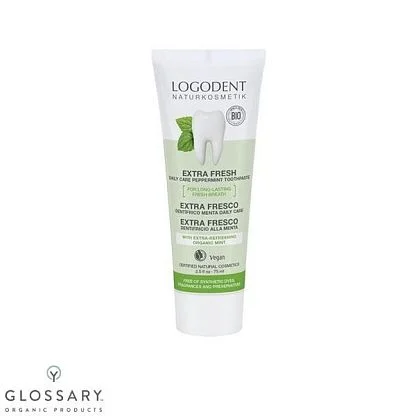 БИО-Паста зубная освежающая с Мятой NEW Logona магазин Glossary 