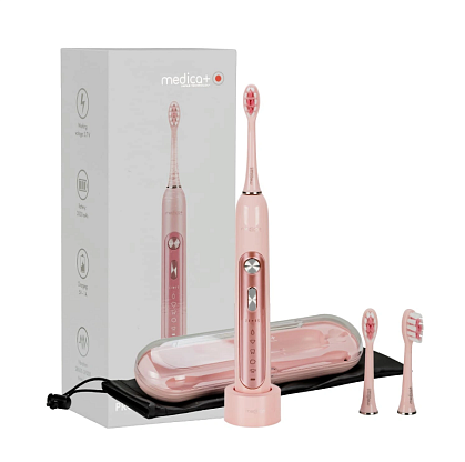 Ультразвуковая зубная щетка MEDICA+ PROBRUSH 9.0 pink магазин Glossary 