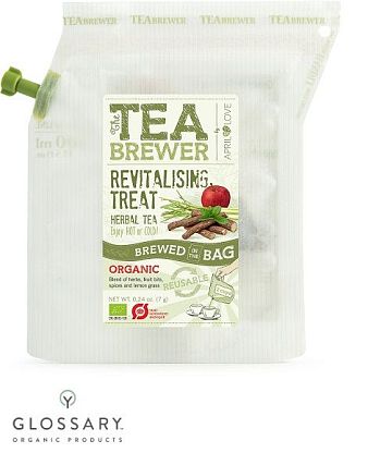 Чай на травах (яблоко, лемонграсс, лакрица) Revitalising Treat органический магазин Glossary 