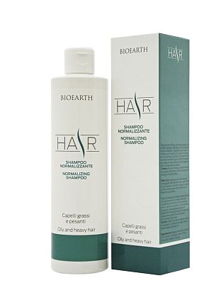 Шампунь для жирных и тяжелых волос Bioearth HAIR магазин Glossary 