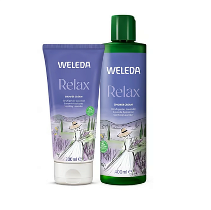 Арома Релакс крем-гель для душа Weleda магазин Glossary 