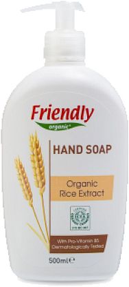Органическое жидкое мыло (с рисовым экстрактом) магазин Glossary 