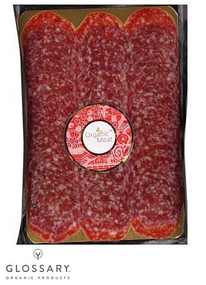 Салями Миланская сыровяленая высший сорт Organic Meat,  магазин Glossary 