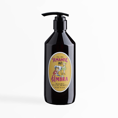 Гель для тела и ванны АМБРА релаксирующий L`Amande, магазин Glossary 