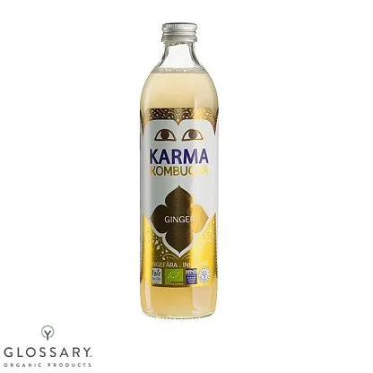 Комбуча имбирь органическая Karma магазин Glossary 
