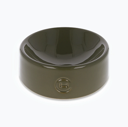 Керамическая миска со сферическим дном Bowl Olive, Harley and Cho магазин Glossary 