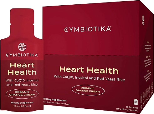 Heart Health / Поддержка сердца и здорового уровня холестерина Cymbiotika,  магазин Glossary 