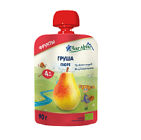 Фруктовое органическое пюре груша  Fleur Alpine /  магазин Glossary 