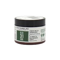 Крем массажный для тела расслабляющий и тонизирующий 31 HERBS OIL Phytorelax магазин Glossary 