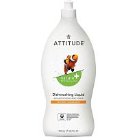 Средство для мытья посуды "Цитрус" Attitude /  магазин Glossary 