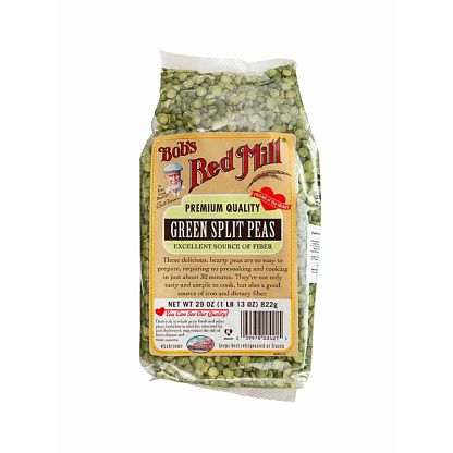 Горошек зеленый колотый Bob's Red Mill,  магазин Glossary 