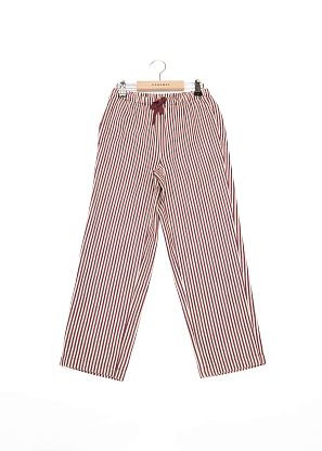 Брюки в коричневую полоску Caramel,  магазин Glossary 