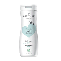 Гель для мытья тела "Blooming Belly" аргановый с нейтральным pH Attitude  магазин Glossary 