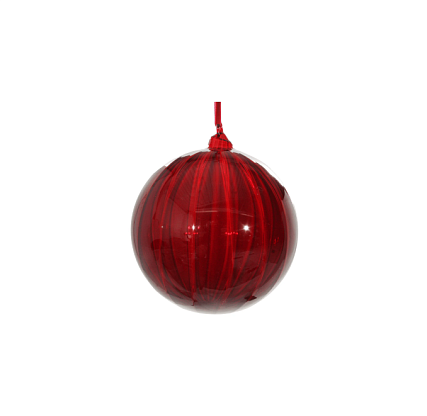 Новогоднее украшение Шарик цвета Бургунди, Shishi магазин Glossary 