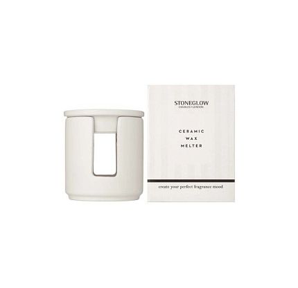 Аромалампа керамическая белая Modern Classics, Stoneglow магазин Glossary 