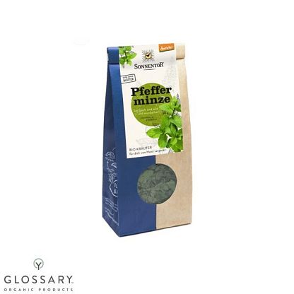 Чай травяной органический Мята Sonnentor,  магазин Glossary 