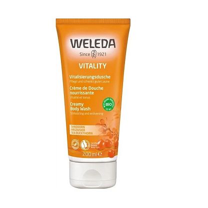 Облепиховый тонизирующий крем-гель для душа Weleda магазин Glossary 