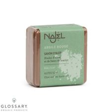 Алеппское мыло с красной глиной Najel,  магазин Glossary 
