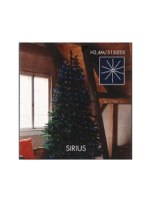 Гирлянда на елку Книрке разноцветная на 312 LED лампочек, Sirius магазин Glossary 