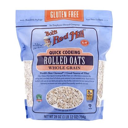 Овсянка быстрого приготовления без глютена органическая Bob's Red Mill,  магазин Glossary 