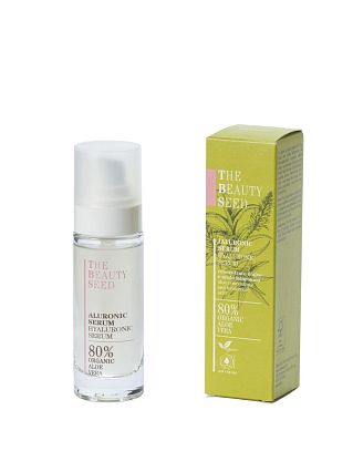 TBS IALURONIC SERUM aloe and hyaluronic acid Сыворотка увлажняющая и восстанавливающая для всех типов кожи лица Bioearth,  магазин Glossary 