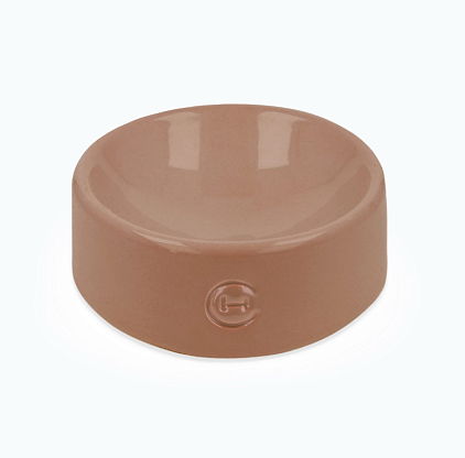 Керамическая миска со сферическим дном Bowl Beige, Harley and Cho  магазин Glossary 