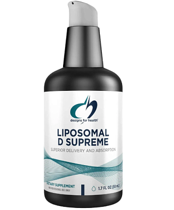 Liposomal D Supreme - Липосомальный витамин Д Designs for Health магазин Glossary 
