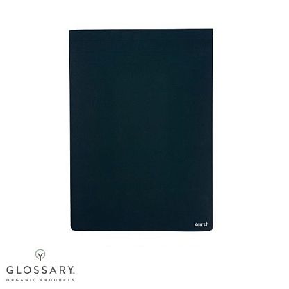 Блокнот в клетку синий "Navy" Karst /  магазин Glossary 