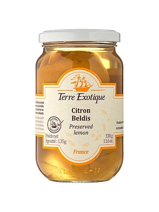 Лимоны соленые органические Terre Exotique,  магазин Glossary 