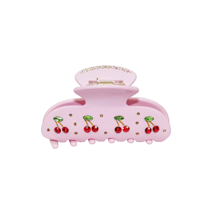 Sweetheart Clip in Pink Cherry Pie Крабик для волос "Pink Cherry Pie" Emi Jay,  магазин Glossary 