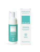 Sensitive Clear Purifying face cleansing foam Очищающая пена для лица Bioearth,  магазин Glossary 
